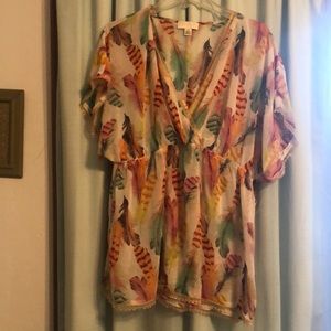 Cute forever 21 top. Only worn once boho feel and style